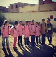 Kinderen van project Marokko van Land Van Nu.